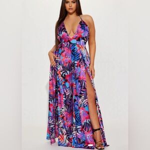 Fashion Nova Colorful Jumpsuit